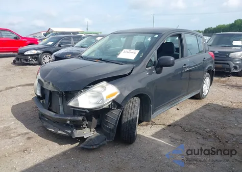 2010 Nissan Versa 1.8S из США, поврежденный, VIN 3N1BC1CP1AL356298